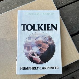 Tolkien The Authorized Biography Vintage 1977 Hardcover Book